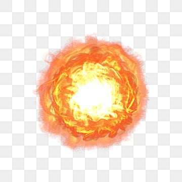 red burning explosion flame material vector combustion explosion png, Vector, Combustion explosion flame png picture