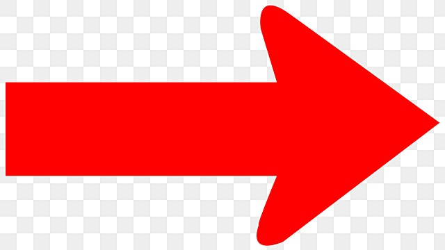 arrow shape red simple direction arrow red simple png, Arrow, Red directional arrow png image