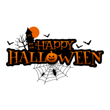 happy halloween lettering greeting text creative art halloween happy halloween day creative png, Halloween, Happy Halloween Day, Creative PNG and Vector